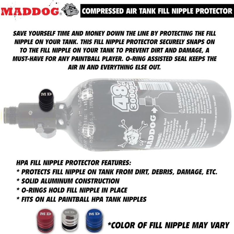 MAddog Empire Halo Too Electronic Paintball Loader with HK Army Epic Speed Feed and HPA Paintball Tank Fill Nipple Protector Accessory Package - 20+ BPS - Image 5
